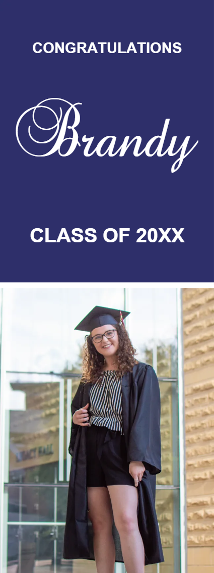 Custom Outdoor Yard Signs Multiple Sizes Congratulations