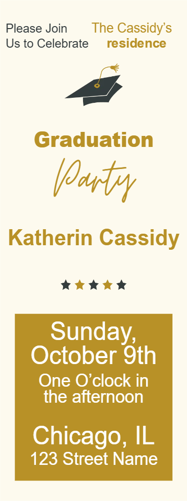 Custom Outdoor Yard Signs Multiple Sizes Graduation Party