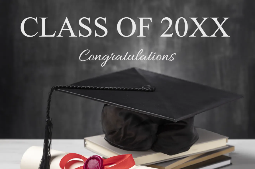 Custom Outdoor Yard Signs Multiple Sizes Class of 20XX