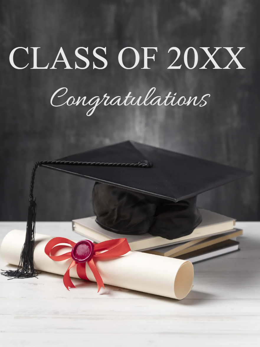 Custom Outdoor Yard Signs Multiple Sizes Class of 20XX