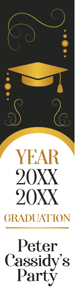 Custom Outdoor Yard Signs Multiple Sizes Year 20XX