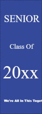 Custom Outdoor Yard Signs Multiple Sizes Senior Class