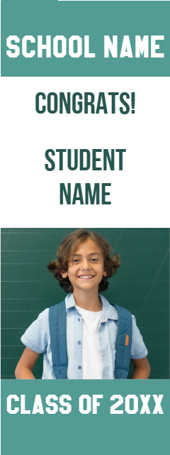 Custom Outdoor Yard Signs Multiple Sizes School Name