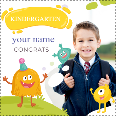 Custom Outdoor Yard Signs Multiple Sizes Kindergarden