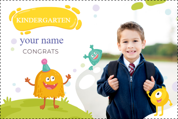 Custom Outdoor Yard Signs Multiple Sizes Kindergarden