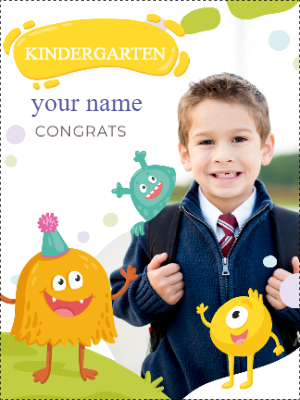 Custom Outdoor Yard Signs Multiple Sizes Kindergarden