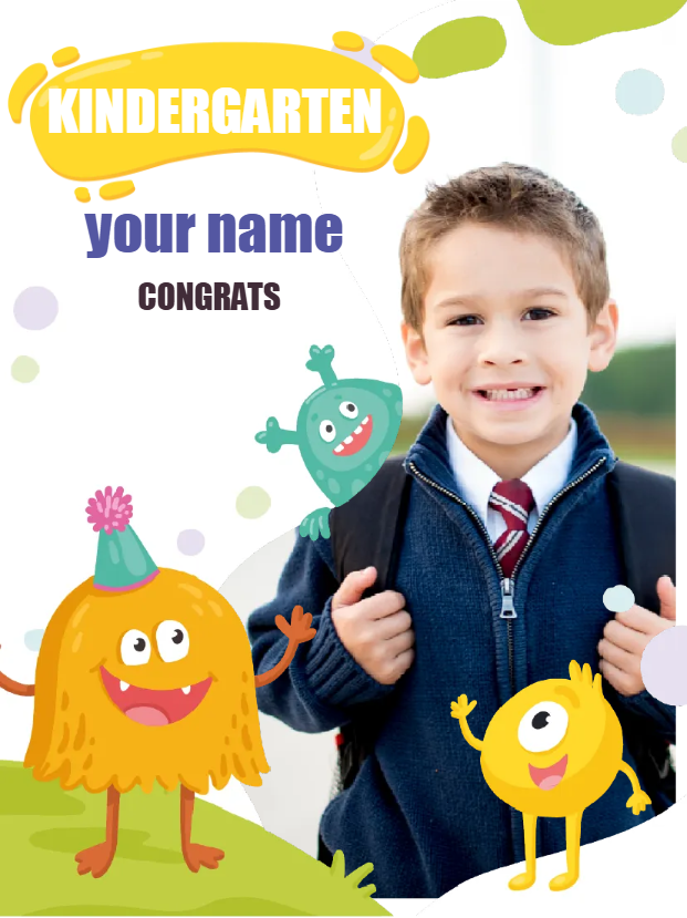 Custom Outdoor Yard Signs Multiple Sizes Kindergarden