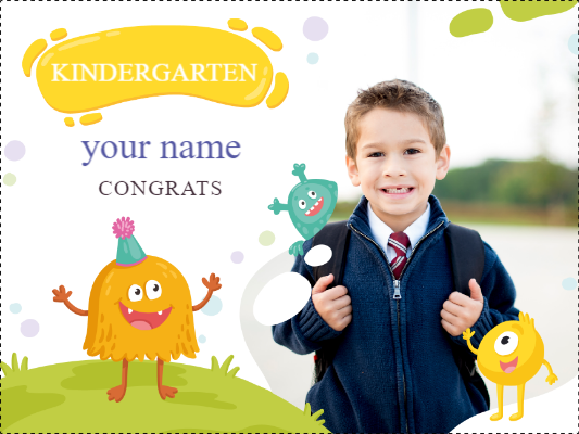 Custom Outdoor Yard Signs Multiple Sizes Kindergarden