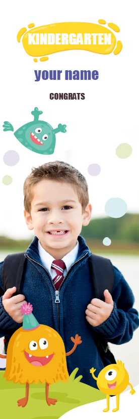 Custom Outdoor Yard Signs Multiple Sizes Kindergarden