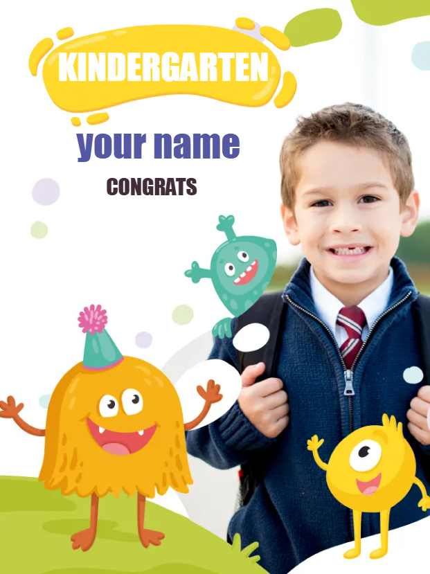 Custom Outdoor Yard Signs Multiple Sizes Kindergarden