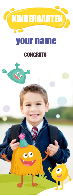 Custom Outdoor Yard Signs Multiple Sizes Kindergarden