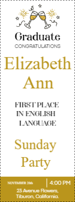 Custom Outdoor Yard Signs Multiple Sizes Graduates