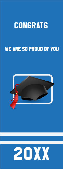 Custom Outdoor Yard Signs Multiple Sizes Congrats