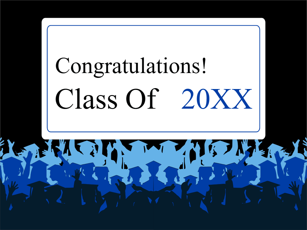 Custom Outdoor Yard Signs Multiple Sizes Class of 20XX