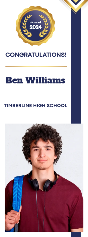 Custom Outdoor Yard Signs Multiple Sizes Class Of 20XX