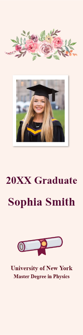 Custom Outdoor Yard Signs Multiple Sizes 20XX Graduate Smith
