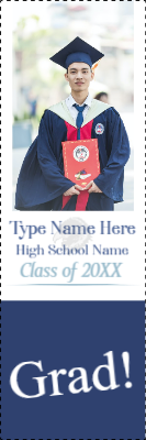 Custom Outdoor Yard Signs Multiple Sizes Grad