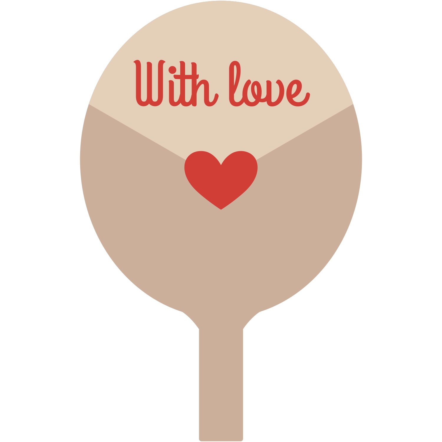 Custom Hand Fans Multiple Shapes Love