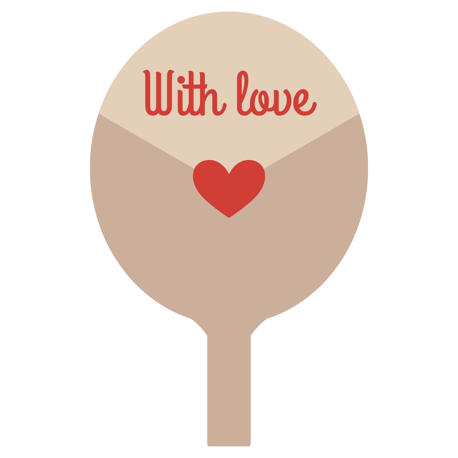 Custom Hand Fans Multiple Shapes Love