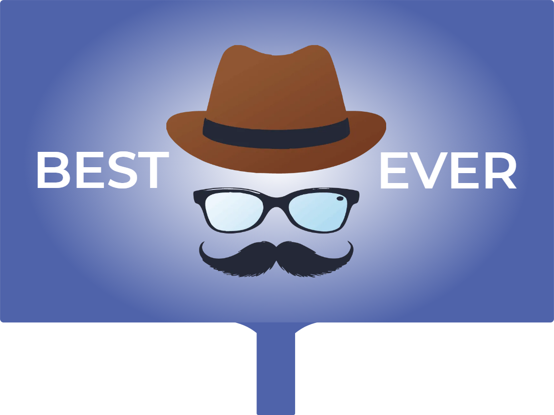 Custom Hand Fans Multiple Sizes Best Dad Ever