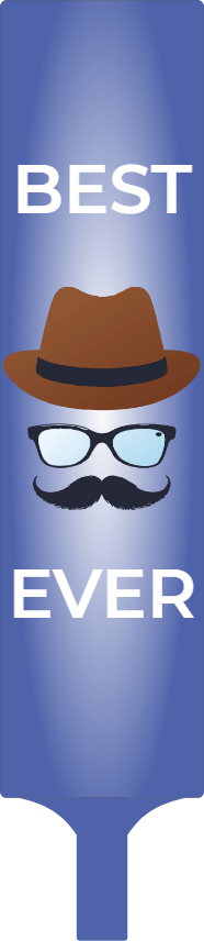 Custom Hand Fans Multiple Sizes Best Dad Ever