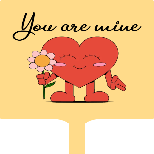 Custom Hand Fans Multiple Sizes You Are Mine