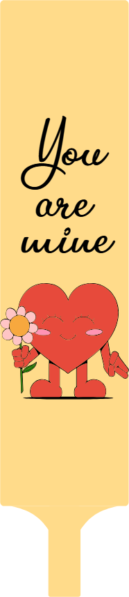 Custom Hand Fans Multiple Sizes You Are Mine