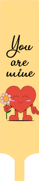 Custom Hand Fans Multiple Sizes You Are Mine