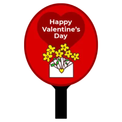 Custom Hand Fans Multiple Sizes Valentine Flowers