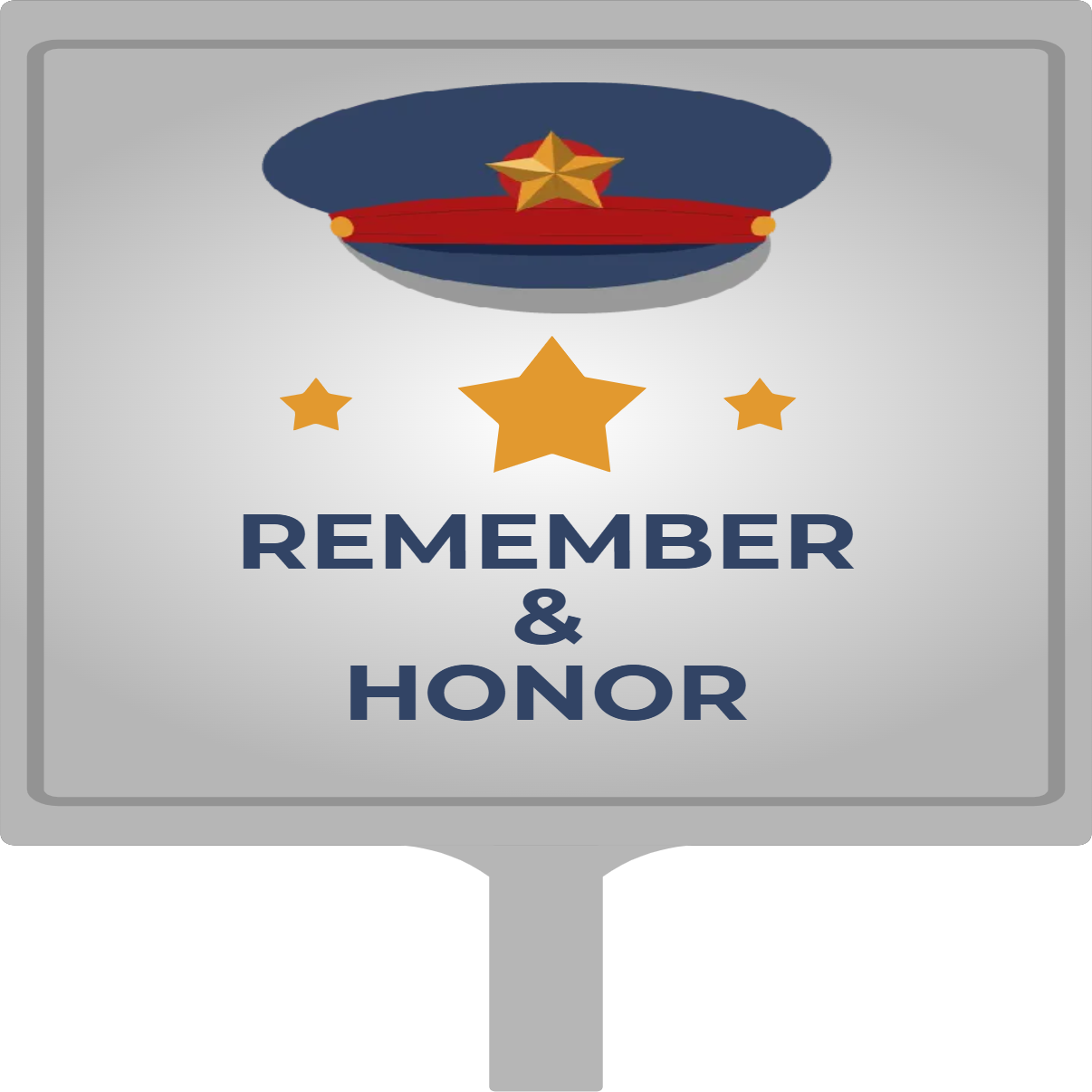 Custom Hand Fans Multiple Sizes Remember & Honor