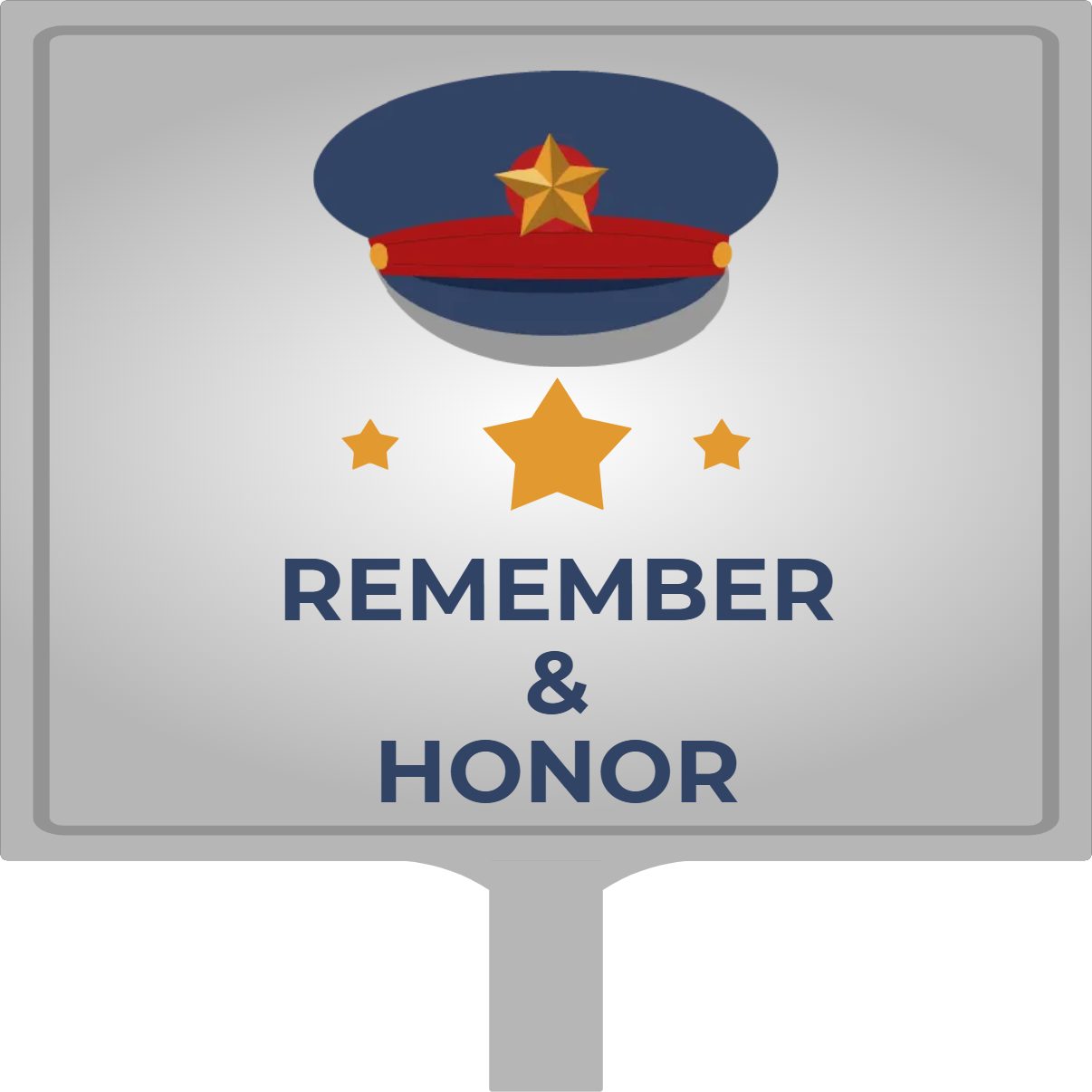 Custom Hand Fans Multiple Sizes Remember & Honor