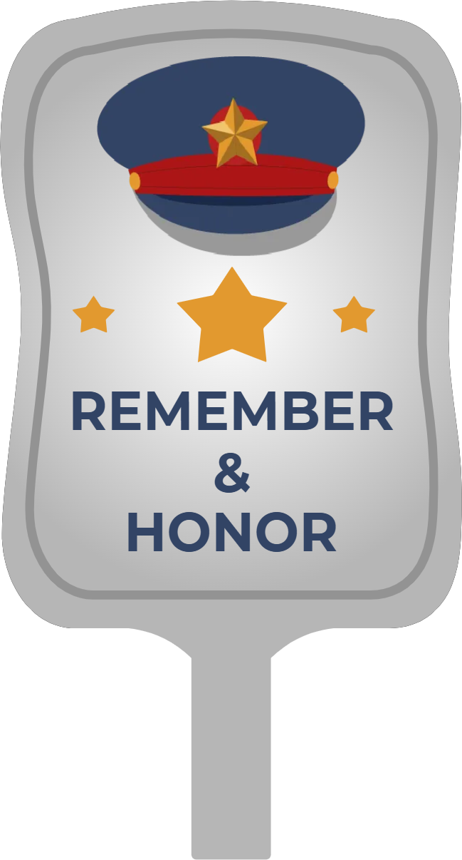 Custom Hand Fans Multiple Sizes Remember & Honor