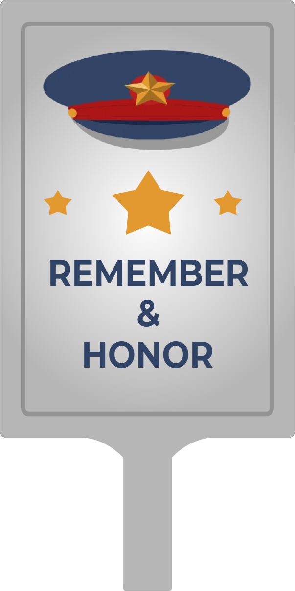 Custom Hand Fans Multiple Sizes Remember & Honor