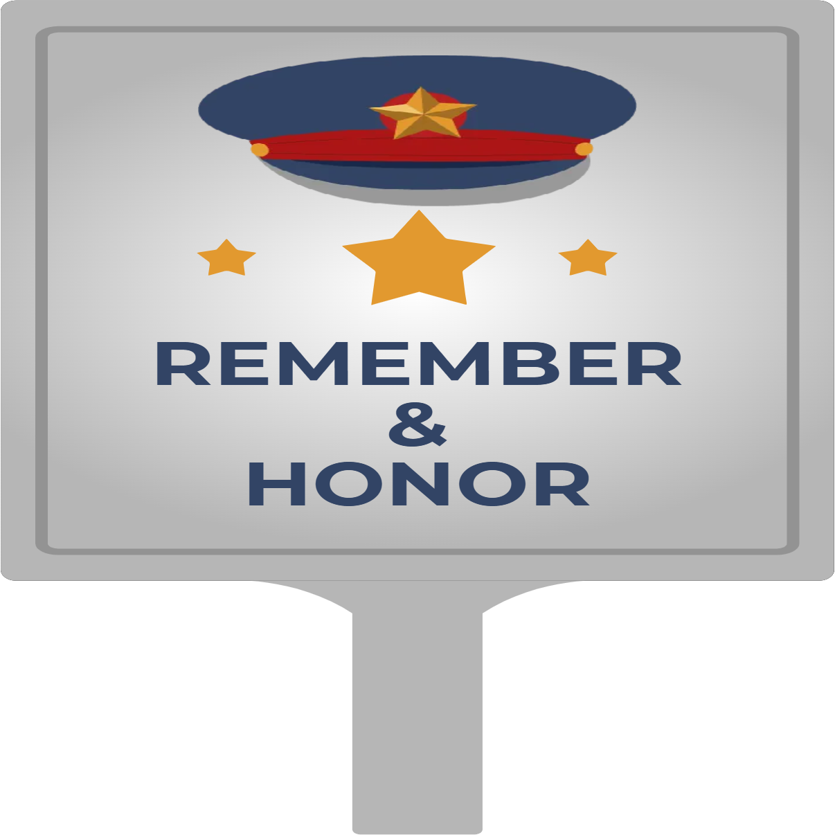 Custom Hand Fans Multiple Sizes Remember & Honor