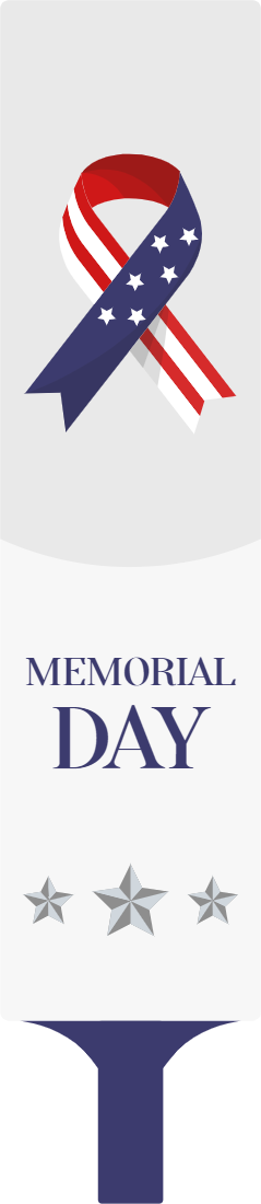 Custom Hand Fans Multiple Sizes Memorial Day Freedom