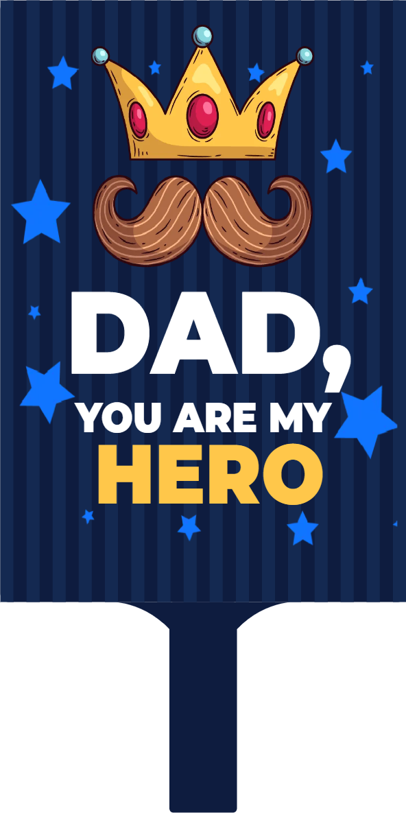 Custom Hand Fans Multiple Sizes You Are My Hero