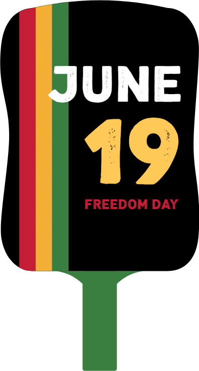 Custom Hand Fans Multiple Sizes Freedom Day