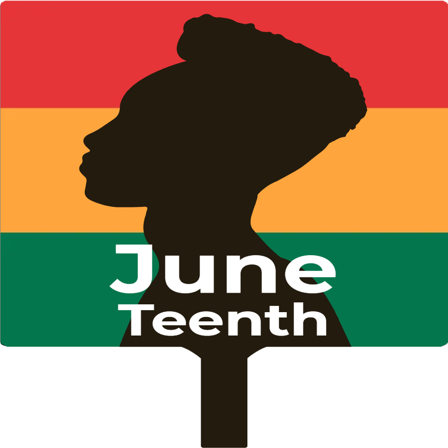 Custom Hand Fans Multiple Sizes Juneteenth