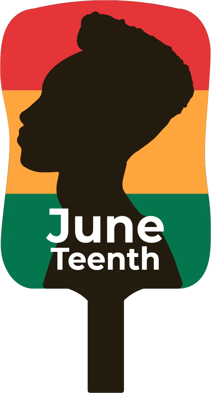 Custom Hand Fans Multiple Sizes Juneteenth