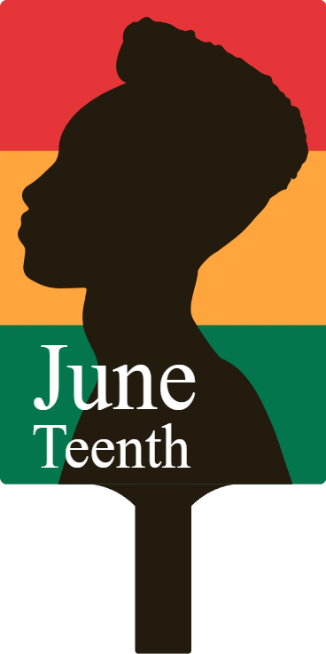 Custom Hand Fans Multiple Sizes Juneteenth