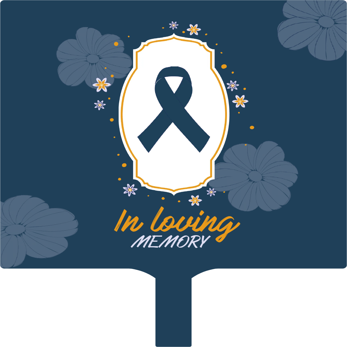 Custom Hand Fans Multiple Sizes In Loving Memories