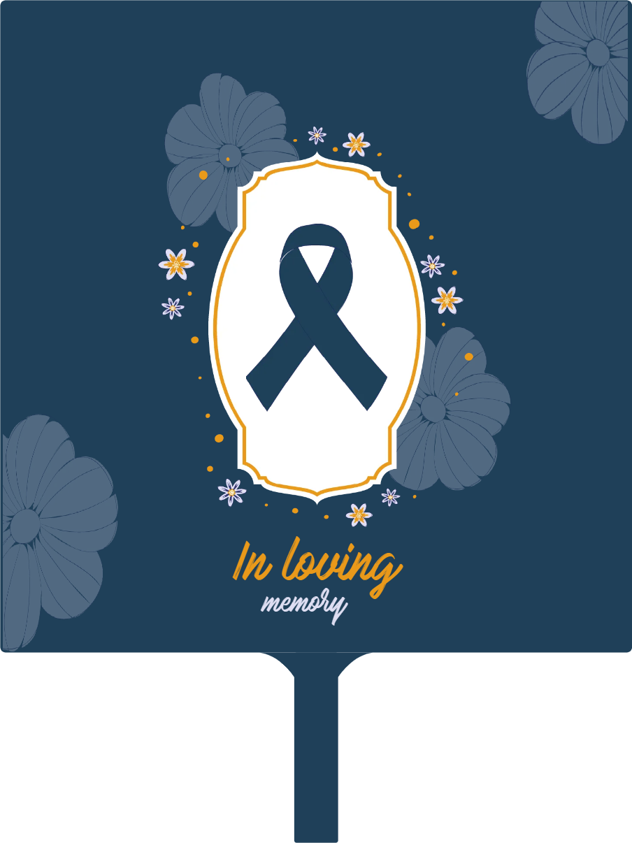 Custom Hand Fans Multiple Sizes In Loving Memories