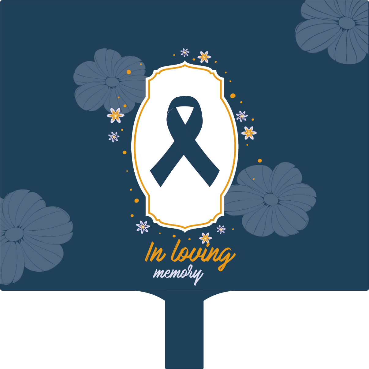 Custom Hand Fans Multiple Sizes In Loving Memories