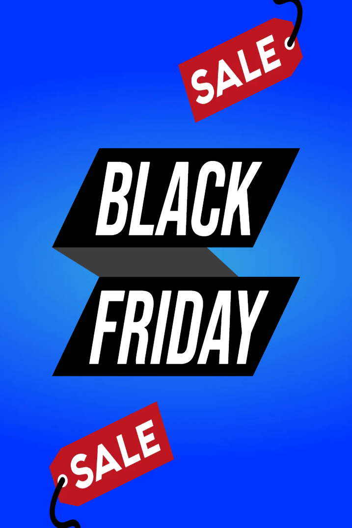 Custom Outdoor Yard Signs Multiple Sizes Black Friday Tag