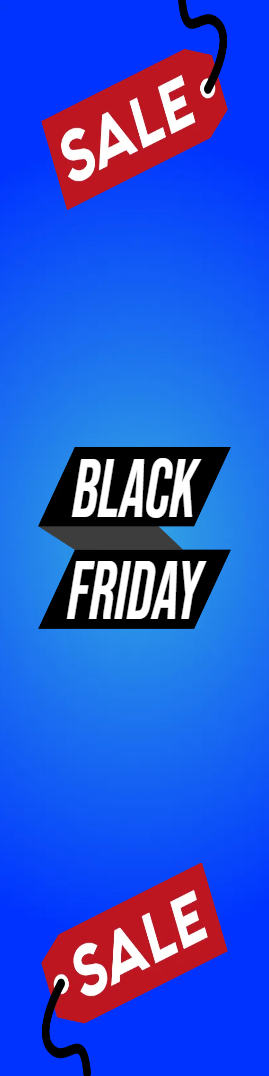 Custom Outdoor Yard Signs Multiple Sizes Black Friday Tag