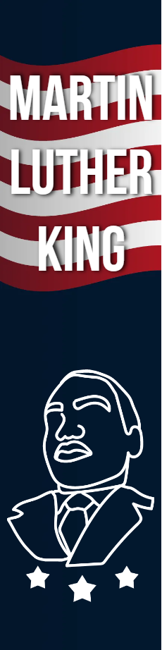 Custom Outdoor Yard Signs Multiple Sizes Martin Luther King