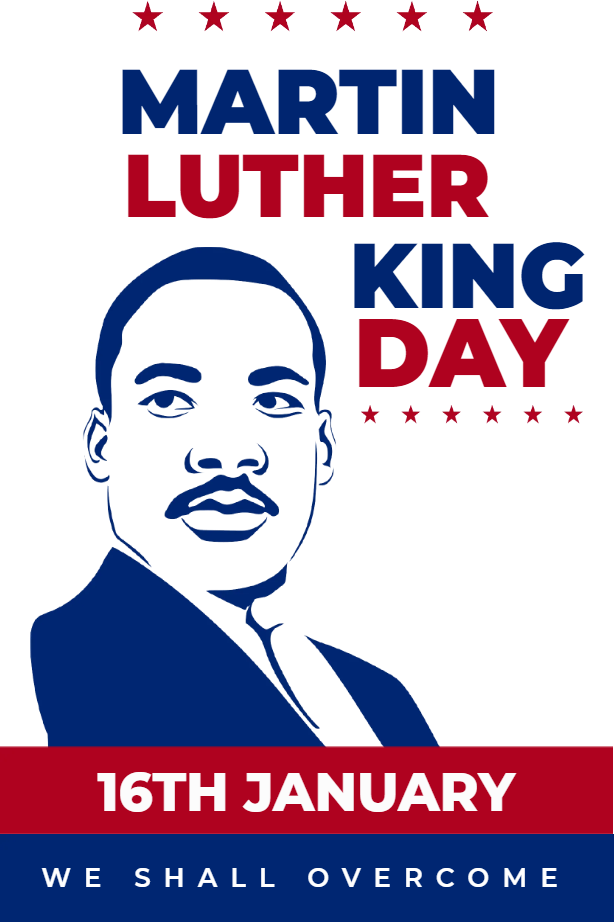 Custom Outdoor Yard Signs Multiple Sizes Martin Luther King Day
