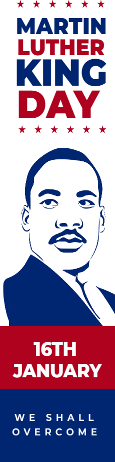 Custom Outdoor Yard Signs Multiple Sizes Martin Luther King Day