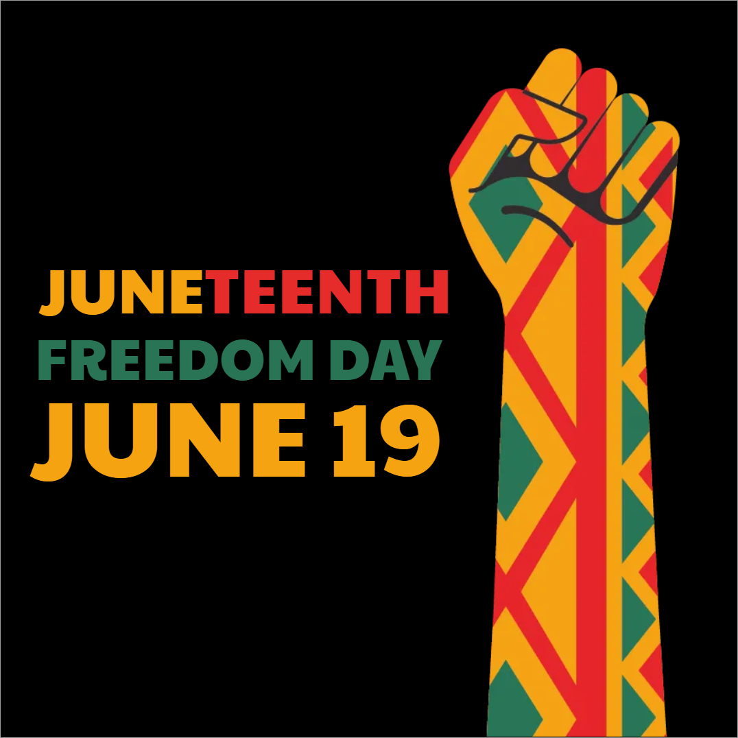 Custom Outdoor Yard Signs Multiple Sizes Celebrate Juneteenth