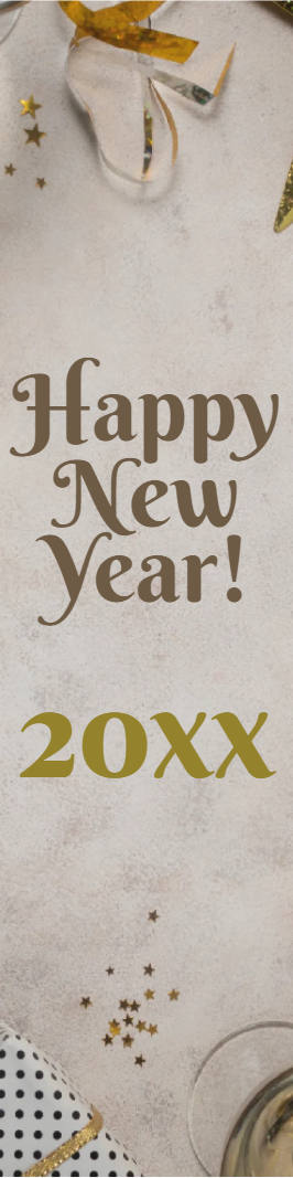 Custom Outdoor Yard Signs Multiple Sizes Happy New Year